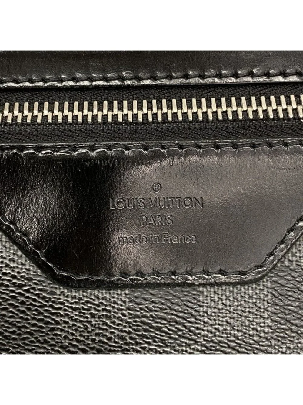 Louis Vuitton Shoulder Bag Damier Graphite Daniel MM Gray Black